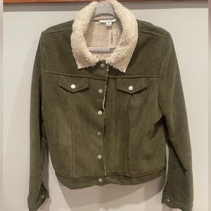 Women’s green jacket